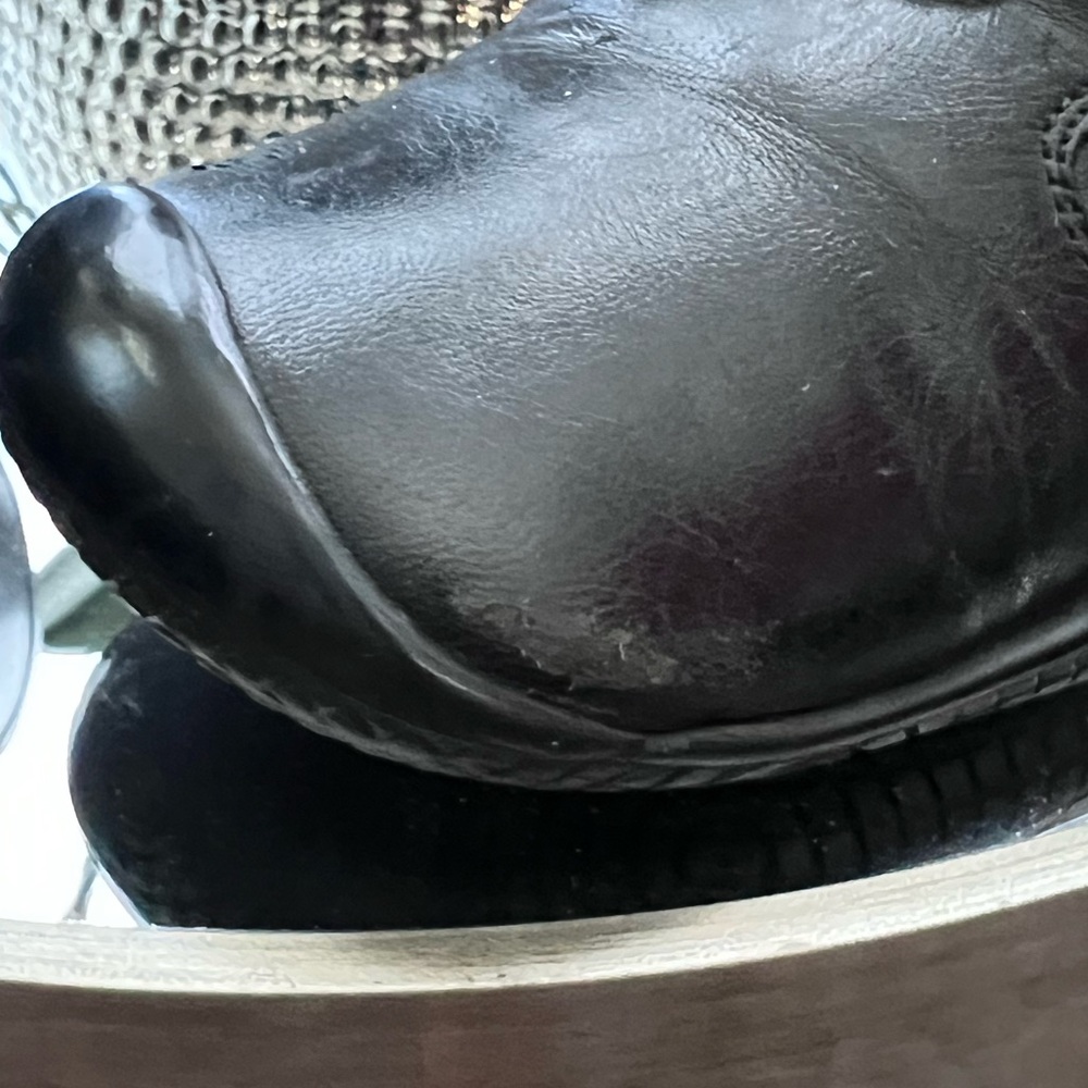 Women’s vintage Prada, Italian leather loafers with drawstring….. - Picture 10 of 12